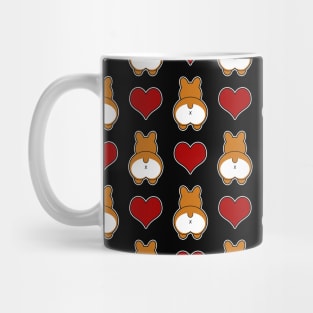 Funny Corgi Butt Pattern Mug